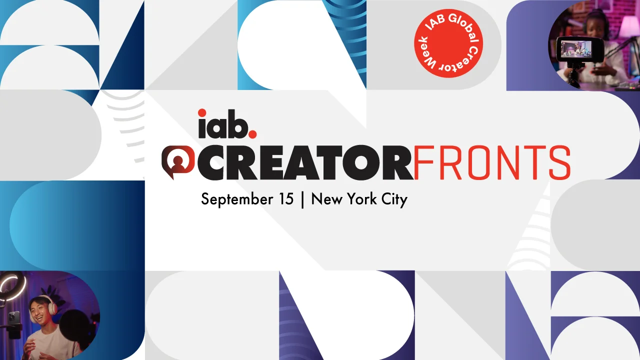 IAB Creator Fronts banner image